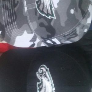 EAGLES, PHILLIES, ARMY, NAVY,ETC HATS
